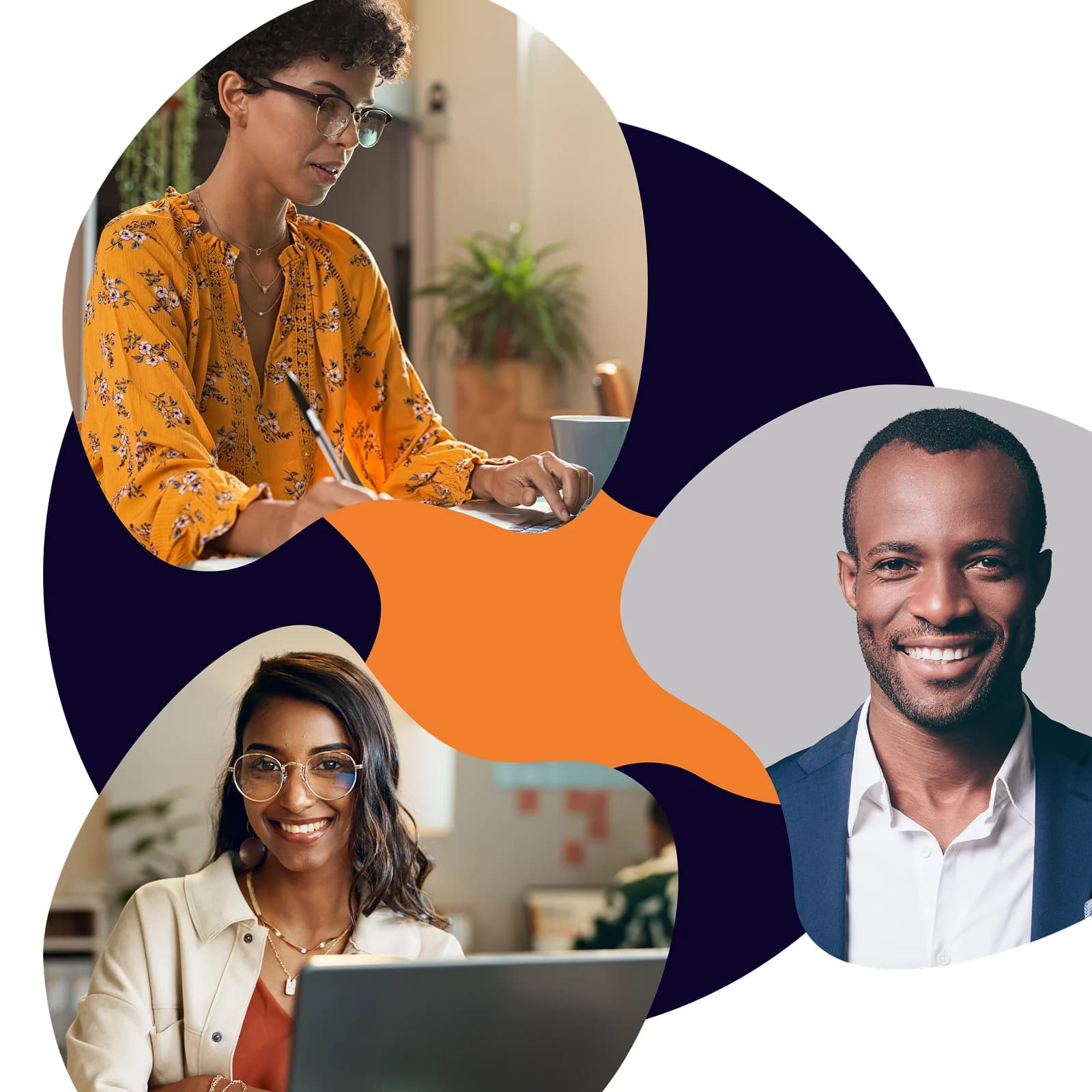 Woman talking on phone